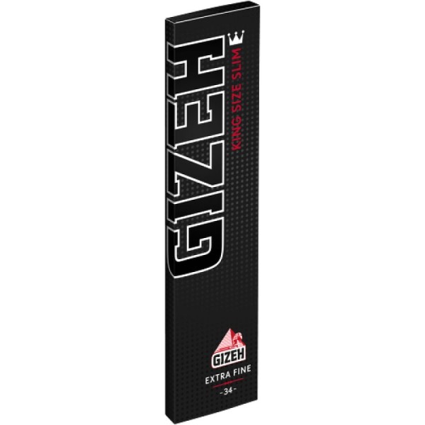 GIZEH BLACK KING SIZE SLIM