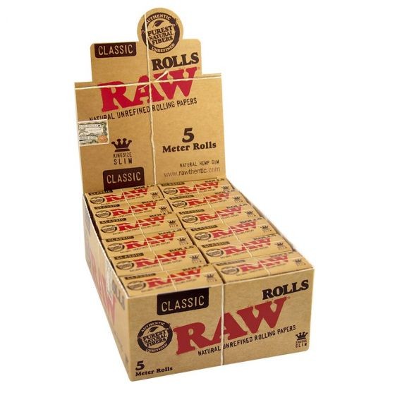 RAW CLASSIC ROLLS SLIM KING SIZE 5M