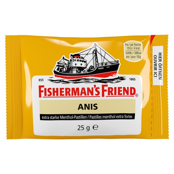 FISHERMAN S FRIEND ANIS MENTHOL 25G