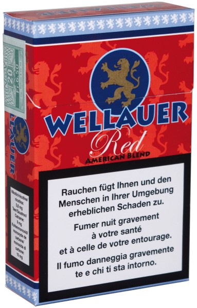 WELLAUER RED AMERICAN BLEND BOX