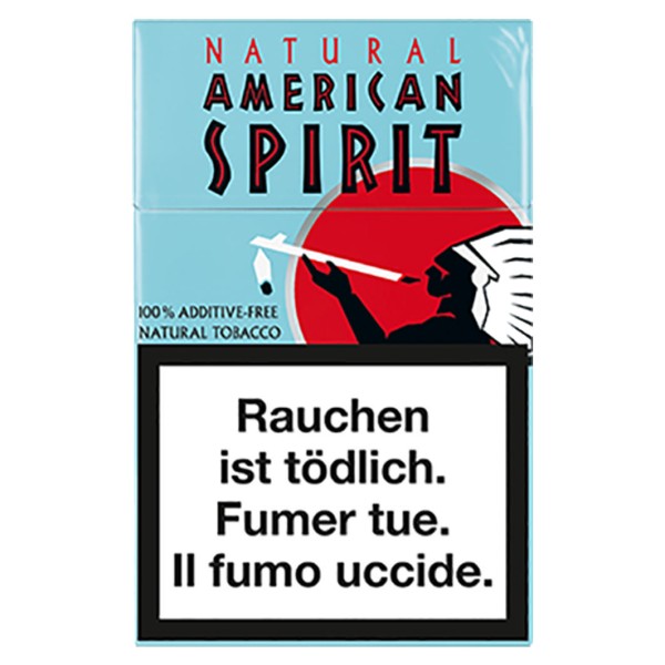 AMERICAN SPIRIT BLUE BOX