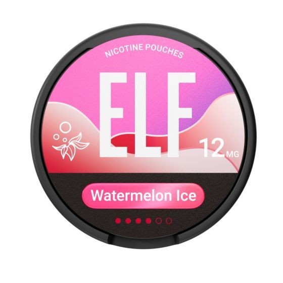 ELF NICOTINE POUCHES WATERMELON ICE 12MG