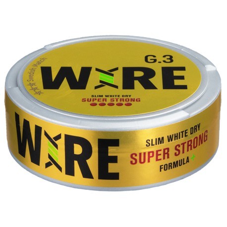 G.3 WIRE SUPER STRONG SLIM WHITE DRY