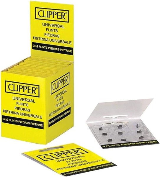 CLIPPER UNIVERSAL FLINTS 9 STK.