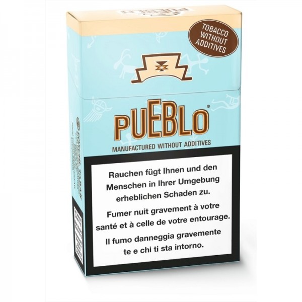 PUEBLO BLUE ZIGARETTEN BOX