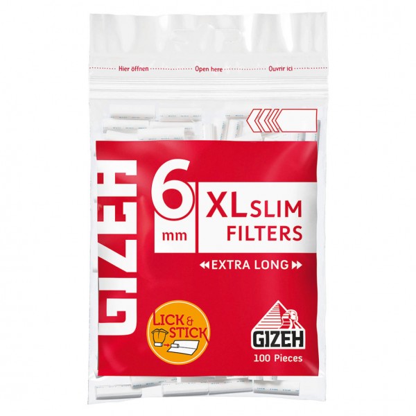 GIZEH BLACK XL SLIM FILTER