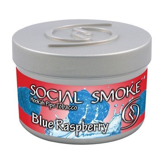 SOCIAL SMOKE BLUE RASPBERRY 100G