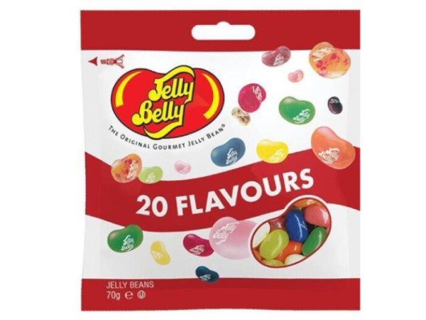 JELLY BELLY BEANS 20 FLAVOURS 70G