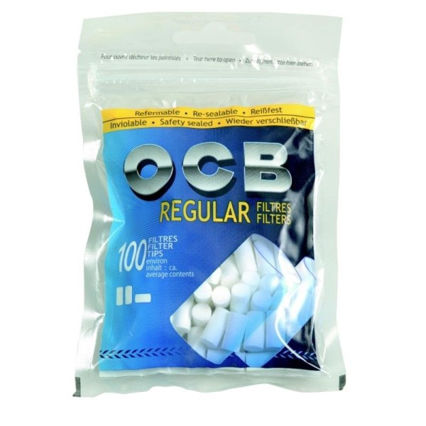 OCB FILTER REGULAR 7.5MM 100STK.