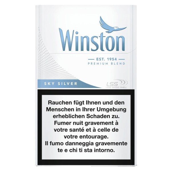 WINSTON SKY SILVER BOX