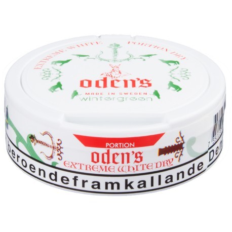 ODENS EXTREME PURE WINTERGREEN WHITE DRY