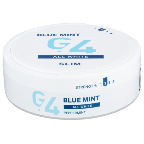 G.4 BLUE MINT SLIM ALL WHITE PORTION
