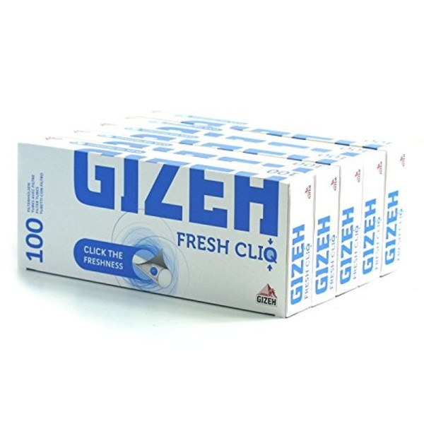 GIZEH HÜLSEN FRESH CLIQ 100 STK.