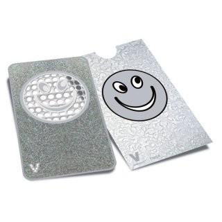 GRINDERCARD FROSTED SMILEY