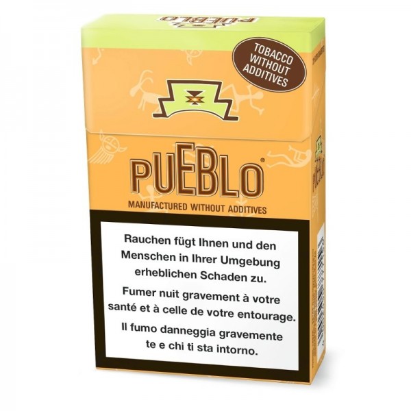 PUEBLO ORANGE ZIGARETTEN BOX