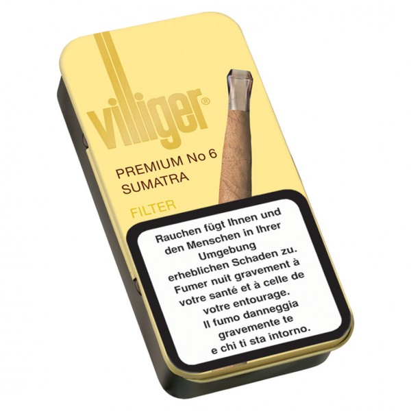 VILLIGER PREMIUM NO.6 SUMATRA FILTER