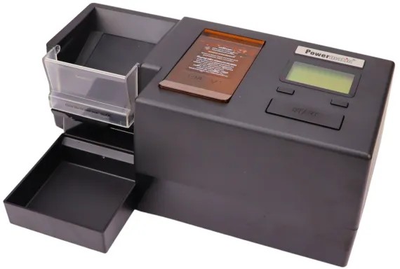 SHARK STOPFMASCHINE POWERMATIC V+ SCHWARZ VOLLAUTOMAT