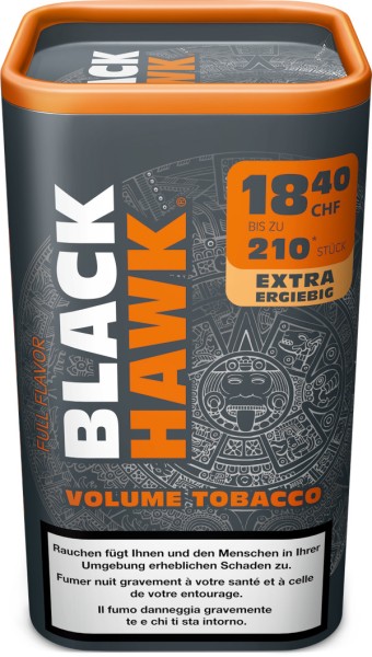 BLACK HAWK VOLUMENTABAK DOSE 95G