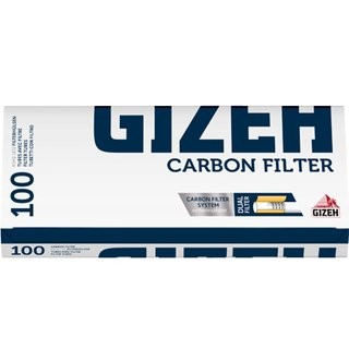 GIZEH HÜLSEN CARBON 100 STK.