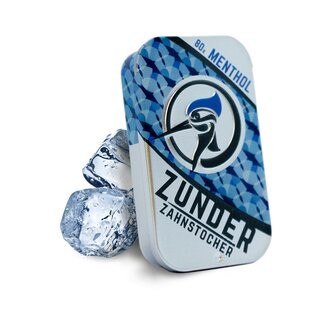 ZUNDER ZAHNSTOCHER MENTHOL BOX 80 STK.