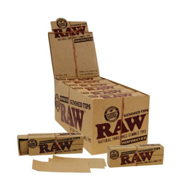 RAW GUMMED TIPS 33 STK,