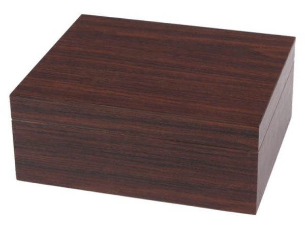 HUMIDOR WALNUSS 25 ZIGARREN 26.2X22.2X10.4 CM