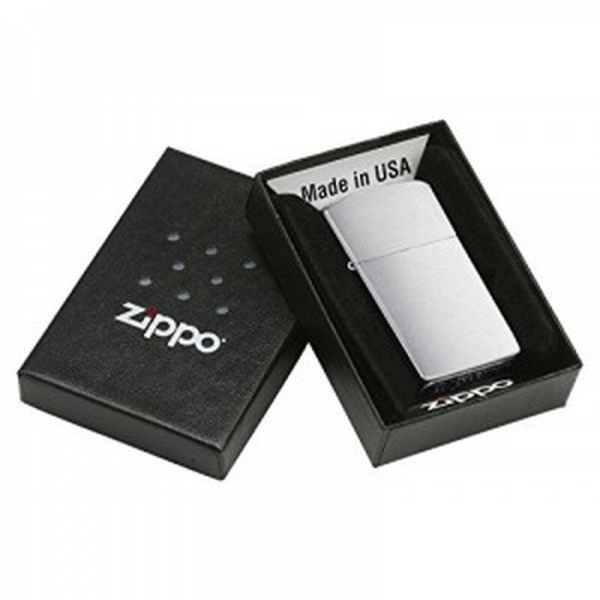 ZIPPO BRUSHED CHROME