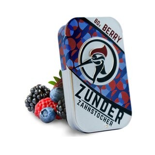 ZUNDER ZAHNSTOCHER BERRY BOX 80 STK.