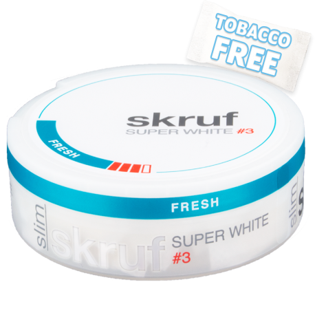 SKRUF #53 SUPERWHITE SLIM FRESH