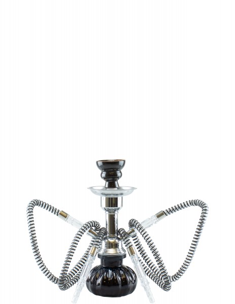 SHISHA PUMPKIN 2 SCHLAUCH PAPER BLACK